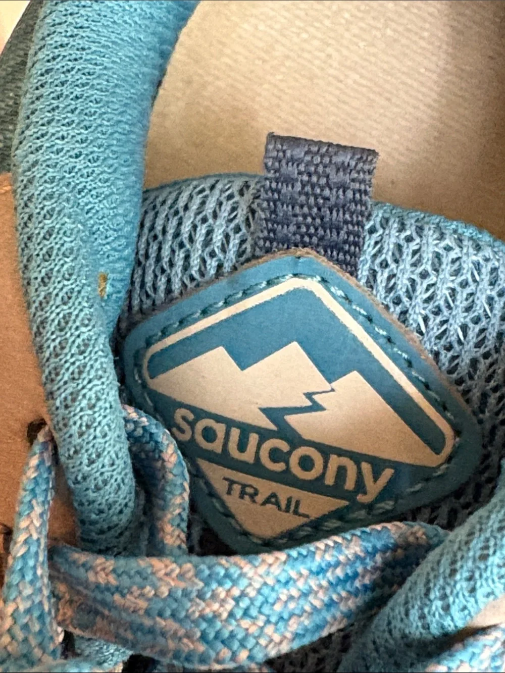 Saucony 8 Wide Excursion TR15 Alloy Topaz Trail Running Shoes Sneakers